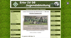 Desktop Screenshot of erlersv08-jugend.de